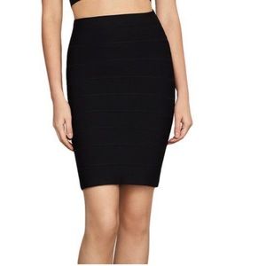 BCBG Bodycon Black Skirt